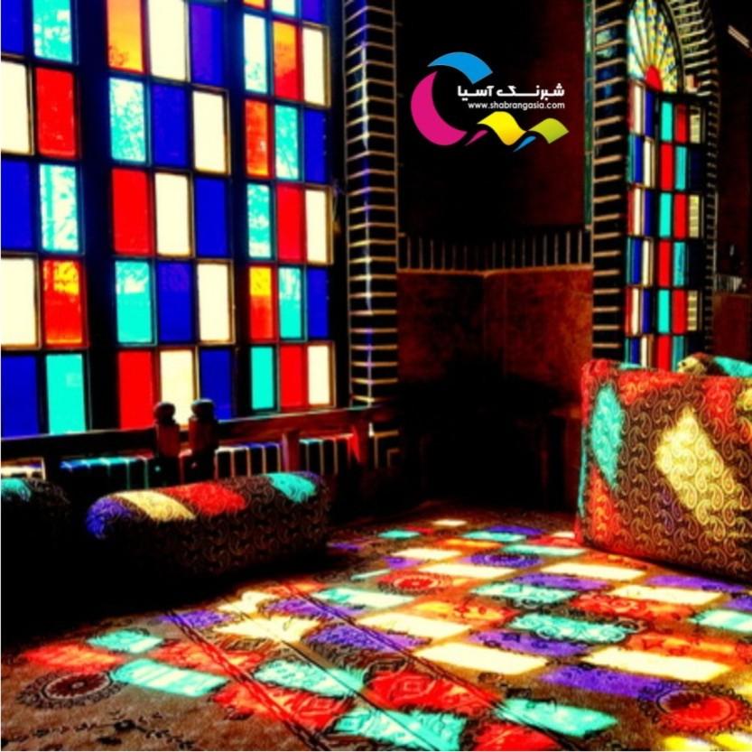 سلفون رنگی و سنتی چسبدار قرمز
