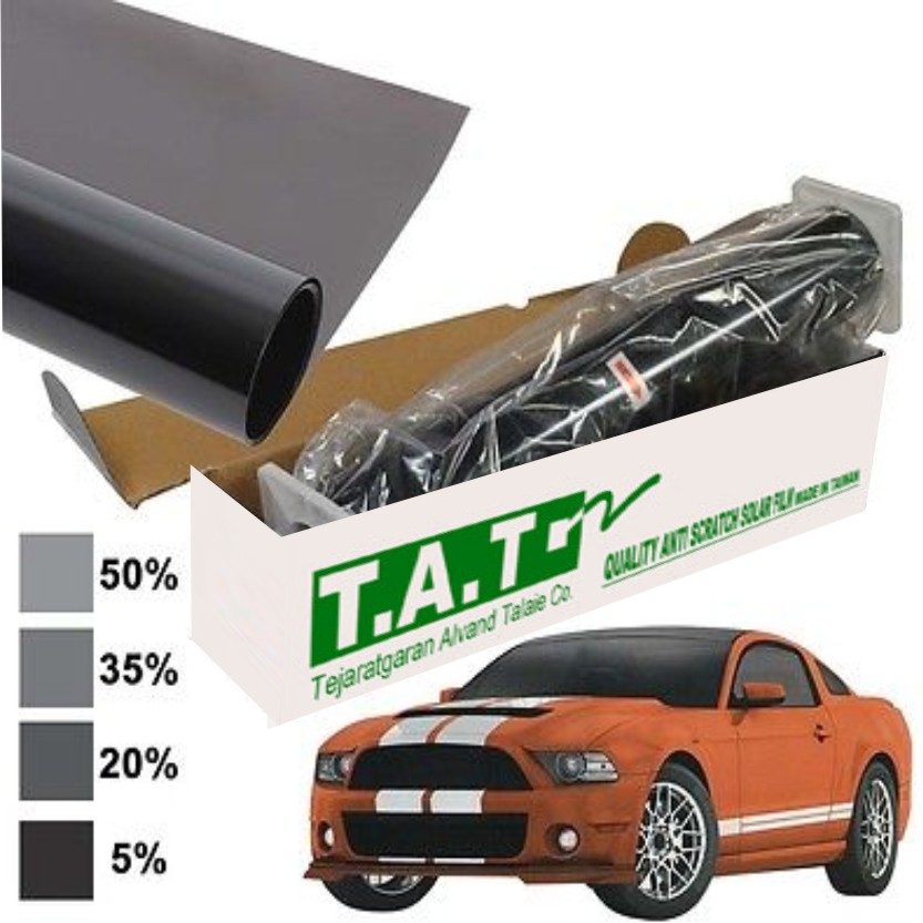 برچسب دودی تایوانی100سانتی30متری15%تیره کد:BK-15
